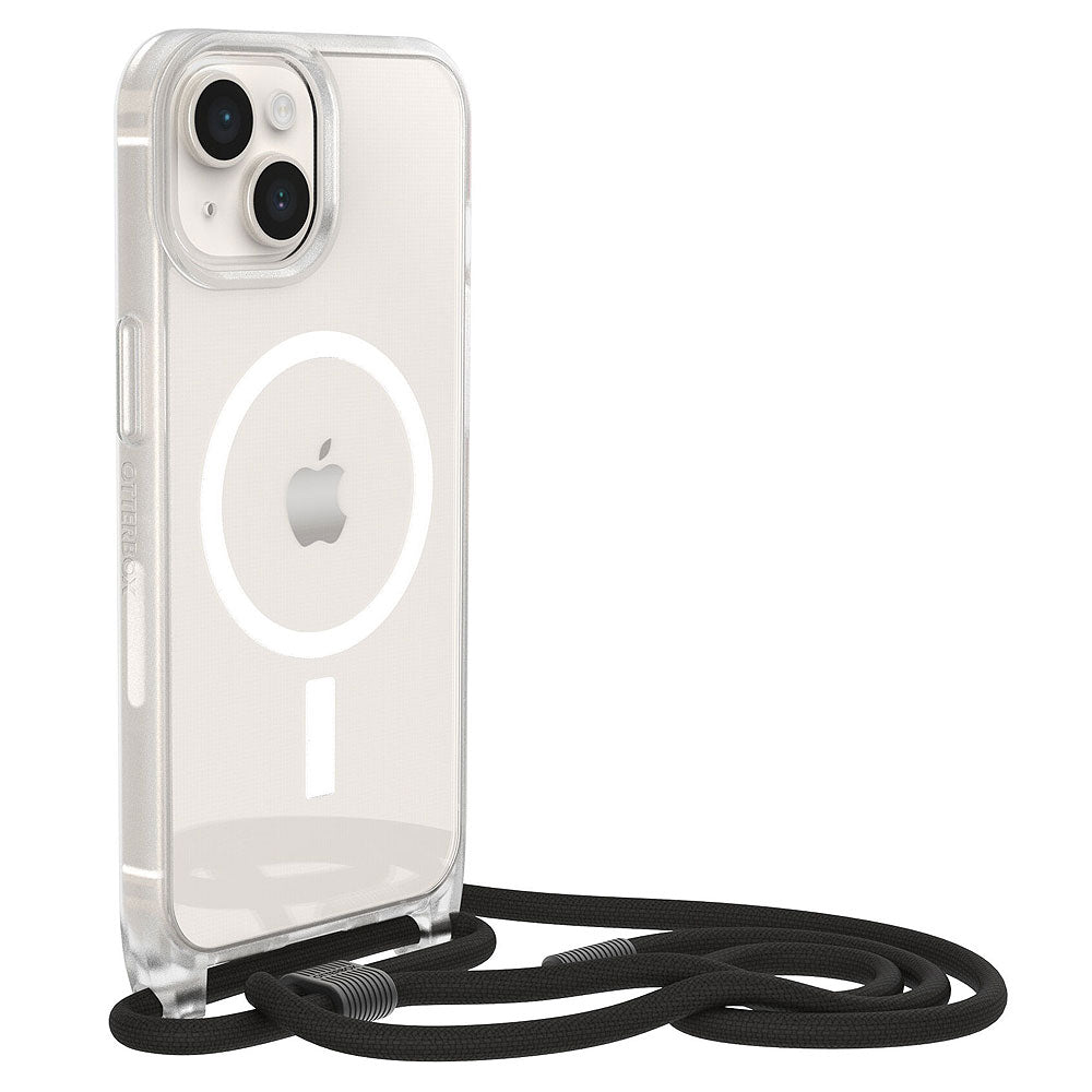 OtterBox React Series Necklace MagSafe Case for iPhone 14 - Clear