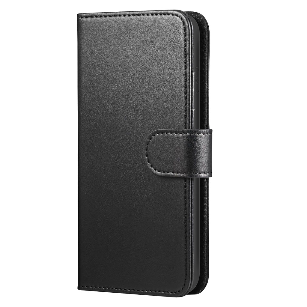 A&J Leather Case for Galaxy A13 4G - Black