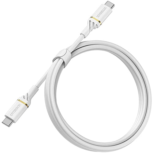 OtterBox Type-C to Type-C 1m Fast Charge Cable - White
