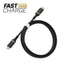 OtterBox Type-C to Type-C 1m Fast Charge Cable - Black