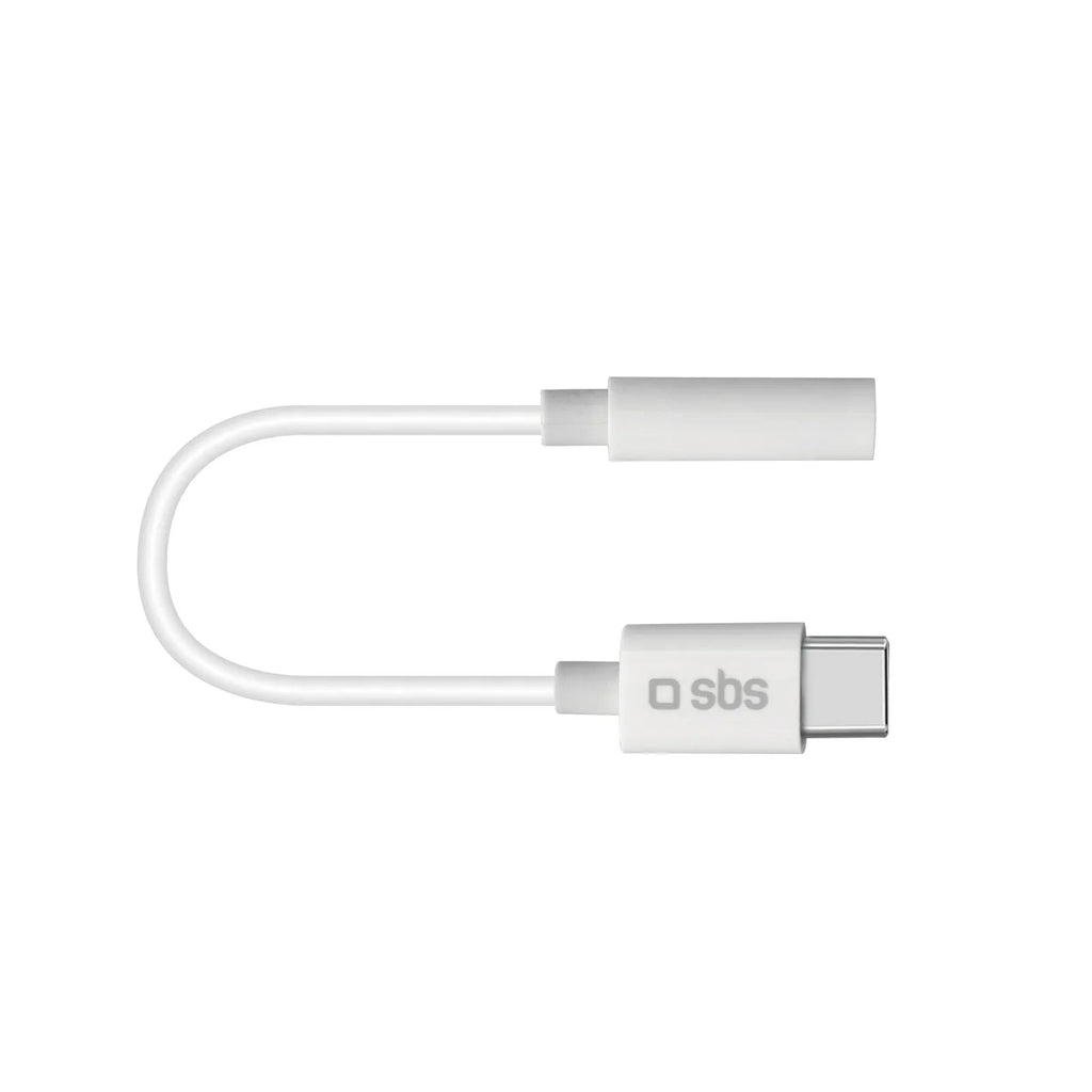 SBS Type-C to 3.5MM Jack Audio Adapter - White