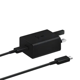 Samsung Super Fast  45W Mains Charger with Type-C Cable - Black
