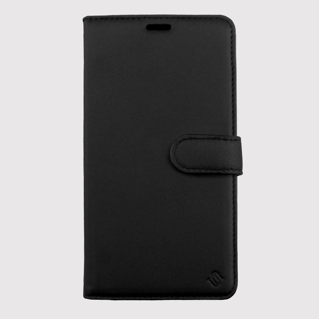 Uunique Eco Leather Folio 2in1 Case for iPhone 13 - Black/Red