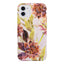 Uunique Eco Friendly Printed White Flower Cover for iPhone 11 - White/Red