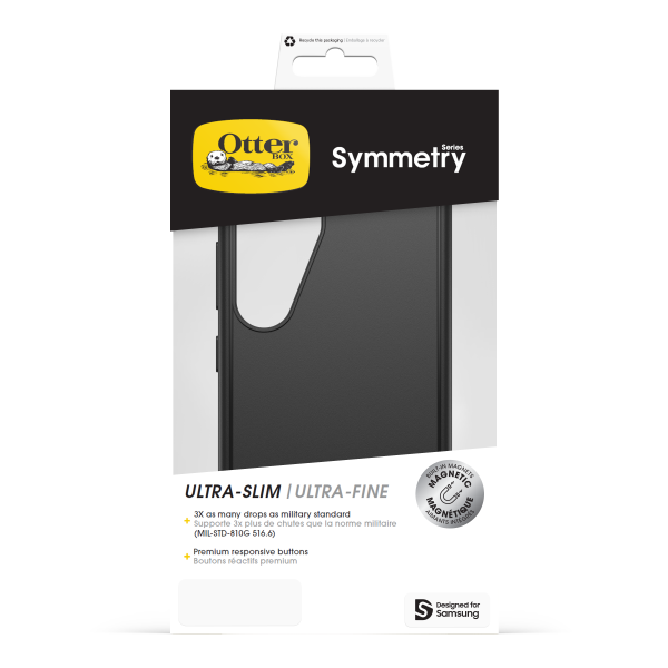 OtterBox Symmetry Magnets Samsung Galaxy S25 black