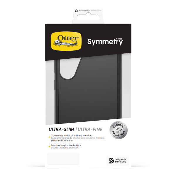 OtterBox Symmetry Magnets Samsung Galaxy S25+ black