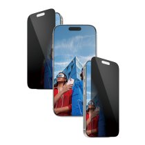 PanzerGlass® 2-Way Privacy Screen Protector iPhone 17 Pro | Ultra-Wide Fit w. EasyAligner