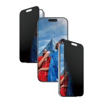 PanzerGlass® 2-Way Privacy Screen Protector iPhone 17 | iPhone 16 Pro | Ultra-Wide Fit w. EasyAligner