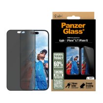 PanzerGlass® Privacy Screen Protector iPhone 16 | 15 | Ultra-Wide Fit