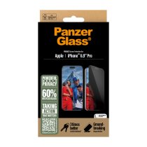 PanzerGlass® Privacy Screen Protector iPhone 16 Pro Max | Ultra-Wide Fit