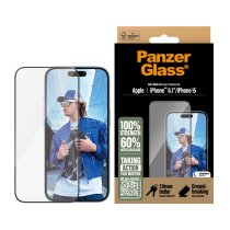 PanzerGlass® Screen Protector iPhone 16 | 15 | Ultra-Wide Fit