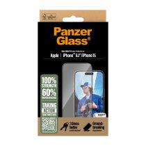 PanzerGlass® Screen Protector iPhone 16 | 15 | Ultra-Wide Fit