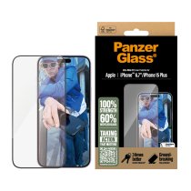 PanzerGlass® Screen Protector iPhone 16 Plus | 15 Plus | Ultra-Wide Fit