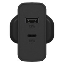 USB-C + USB-A 30W Dual Port Wall Charger