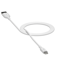 mophie Essentials USB-A to Lightning-1M-White