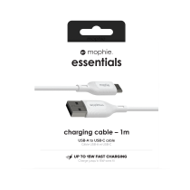 mophie Essentials USB-C to USB-C-1M-White