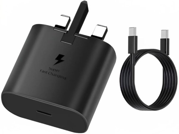 Samsung 45W Charger - Black + Cable